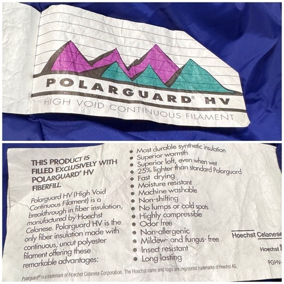 The North Face Cat’s Meow Polyguard High Void Sleeping Bag in Blue Size Regular - Picture 5 of 15